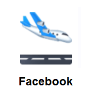 Airplane Arrival on Facebook