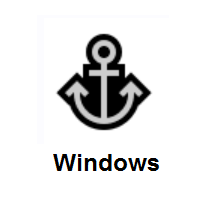 Anchor on Microsoft Windows