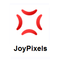 Anger Symbol on JoyPixels