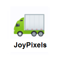 Articulated Lorry on JoyPixels