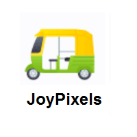 Auto Rickshaw on JoyPixels