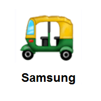 Auto Rickshaw on Samsung