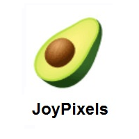 Avocado on JoyPixels