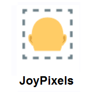 Bald on JoyPixels