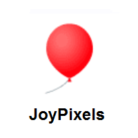 Balloon on JoyPixels