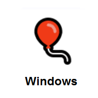 Balloon on Microsoft Windows