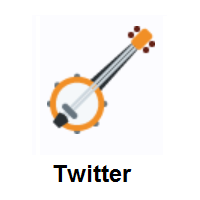 Banjo on Twitter Twemoji