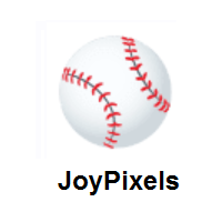 Baseball on JoyPixels