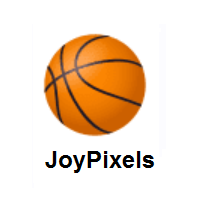 Basketball on JoyPixels