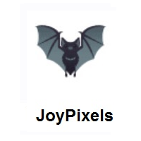 Bat on JoyPixels