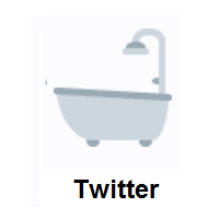 Bathtub on Twitter Twemoji