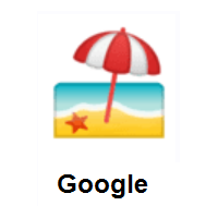 Beach With Umbrella on Google Android