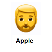 Person: Beard on Apple iOS
