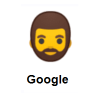 Person: Beard on Google Android