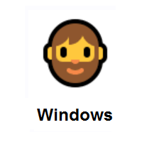 Person: Beard on Microsoft Windows
