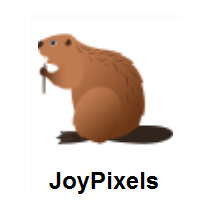 Beaver on JoyPixels