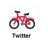 Bicycle on Twitter Twemoji