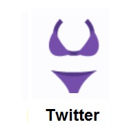 Bikini on Twitter Twemoji