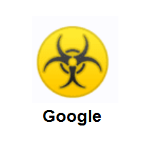 Biohazard Sign on Google Android