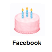Birthday Cake on Facebook