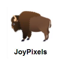 Bison on JoyPixels