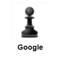Black Chess Pawn on Google Android