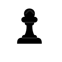 Black Chess Pawn