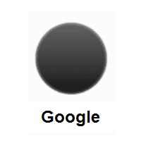 Black Circle on Google Android