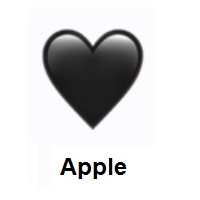 Black Heart on Apple iOS