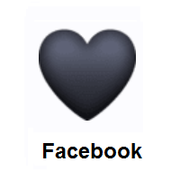 Black Heart on Facebook