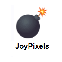 Bomb on JoyPixels