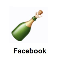 Bottle With Popping Cork on Facebook