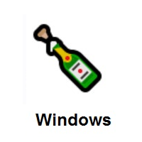 Bottle With Popping Cork on Microsoft Windows