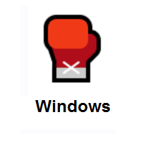 Boxing Glove on Microsoft Windows