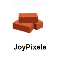 Bricks on JoyPixels