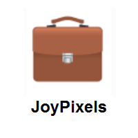 Briefcase on JoyPixels