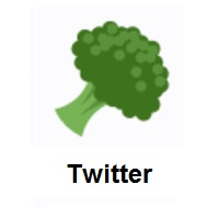 Broccoli on Twitter Twemoji