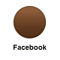 Brown Circle on Facebook