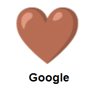 Brown Heart on Google Android
