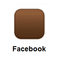 Brown Square on Facebook