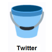 Bucket on Twitter Twemoji