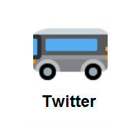 Bus on Twitter Twemoji