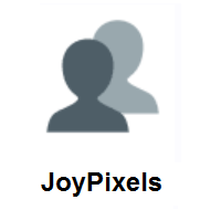 Busts in Silhouette on JoyPixels