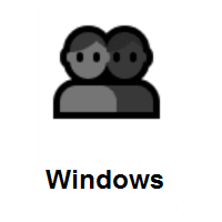 Busts in Silhouette on Microsoft Windows