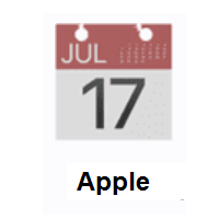 Calendar on Apple iOS