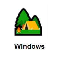 Camping on Microsoft Windows