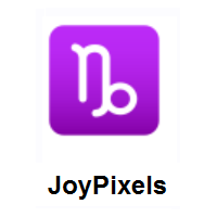 Capricorn on JoyPixels