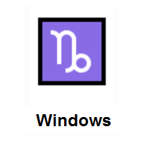 Capricorn on Microsoft Windows