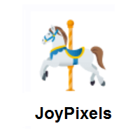 Carousel Horse on JoyPixels