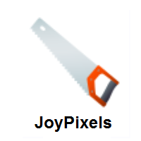 Carpentry Saw on JoyPixels